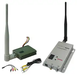 1.2 ГГц FPV Беспроводной видео передатчик 8CHs CCTV видео передатчик и приемник 400 ~ 800 м Передатчик Расстояние видео отправителя