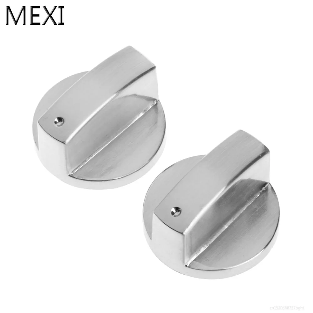 MEXI 2 шт. переключатель вверх Газовая Плита Запчасти металлическая ручка плита