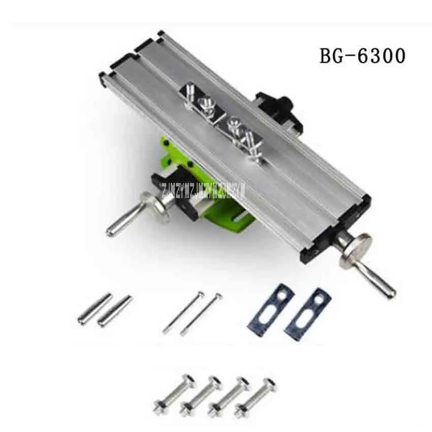 BG-6330 мини крестовый стол микро фрезерный станок высокого качества Многофункциональный прецизионный поперечный скользящий верстак(330*95 мм