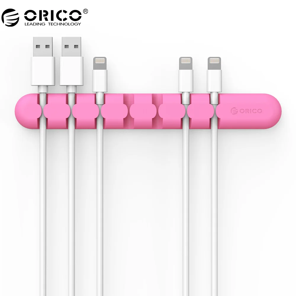 ORICO font b Cable b font font b Winder b font Wire Organizer Desktop Clips Cord