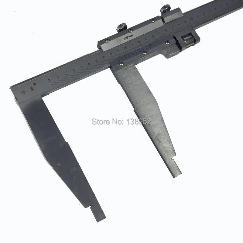 300mm 12inch Precision carbon steel vernier caliper with 150mm long jaw metal caliper measure