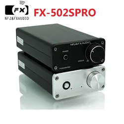 2020 FX-Audio New FX-502SPRO HiFi 2.0 Full Digital Audio Amplifier Adopting TPA3250 Power 70W*2 DC24V/4A Power Adapter Optional