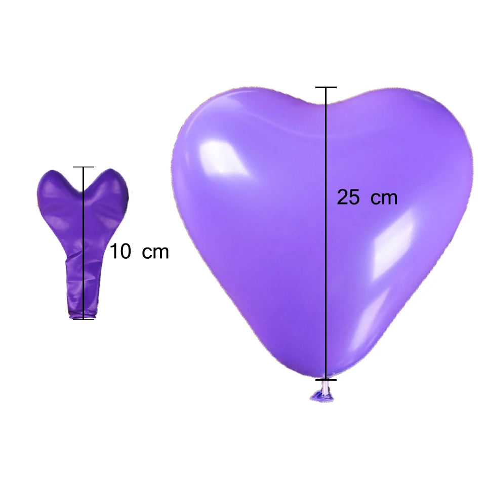 heart-shaped balloons 6