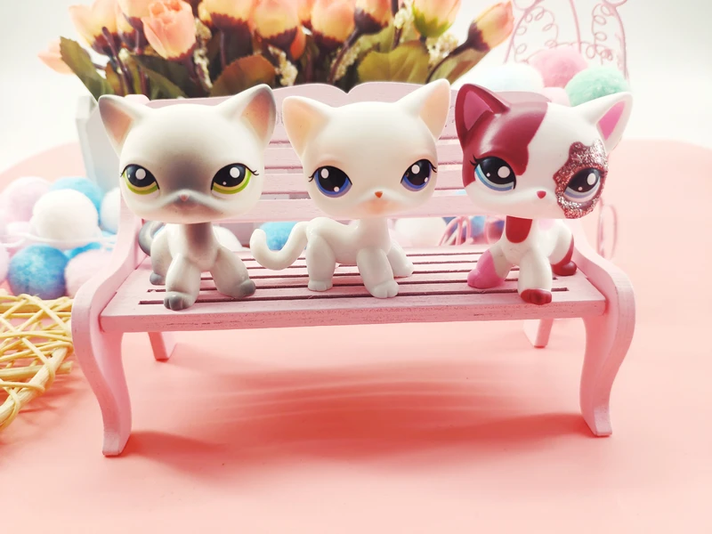 LPS Pet Shop игрушки куклы короткошерстая кошка Коллекция Фигурки Модель высокое качество игрушки подарки игрушки для косплея детский лучший подарок