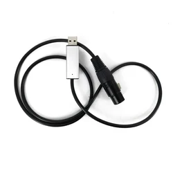 Adaptateur USB vers DMX DMX512, contrôleur d'éclairage de scène LED, variateur, livraison rapide 
