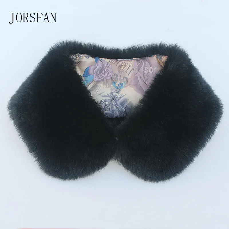 New Fake Fur Collar Rabbit Rex Spring Autumn Winter Women Decorative Sweater Pure Color High Quality Detachable Collars |