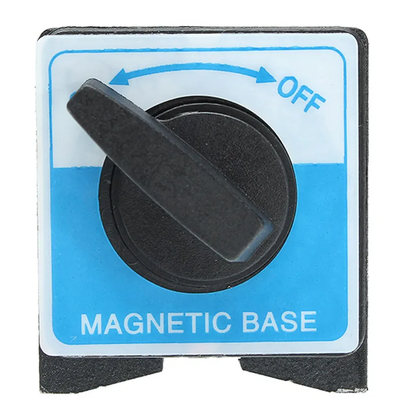 

6T 60x50x55mm Power Magnetic Base Dial Indicator Stand Base Magnet Seat Table With Switch Magnetic Seat Wire Cutting Special