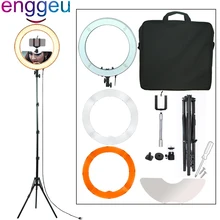 

Annular lamp 18" 240pcs Leds of 3200K/5500K Dimmable photography camera photo LED ring light for video studio selfie ring light