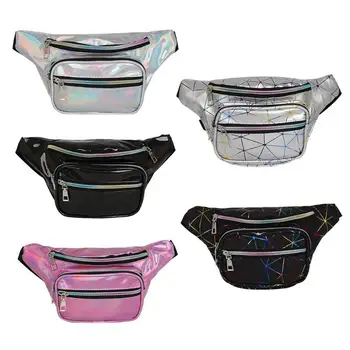 

Sports Shoulder Women Men Waist Fanny Belt Packs Leather Large Chest Bags