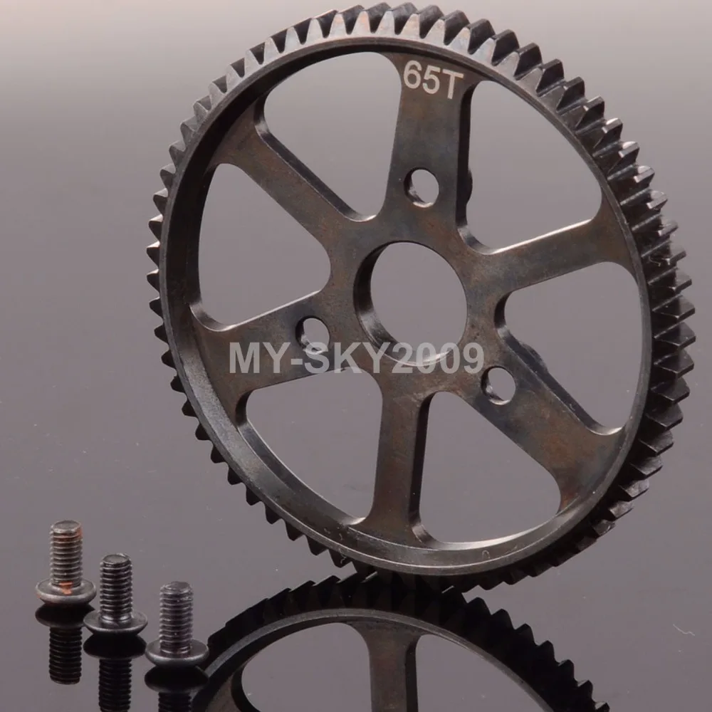 RC STEEL 65T SPUR GEAR 3960 For 1:10 TRAXXAS SUMMIT &amp E-REVO 5603 5605 5608 5607 | Игрушки и хобби