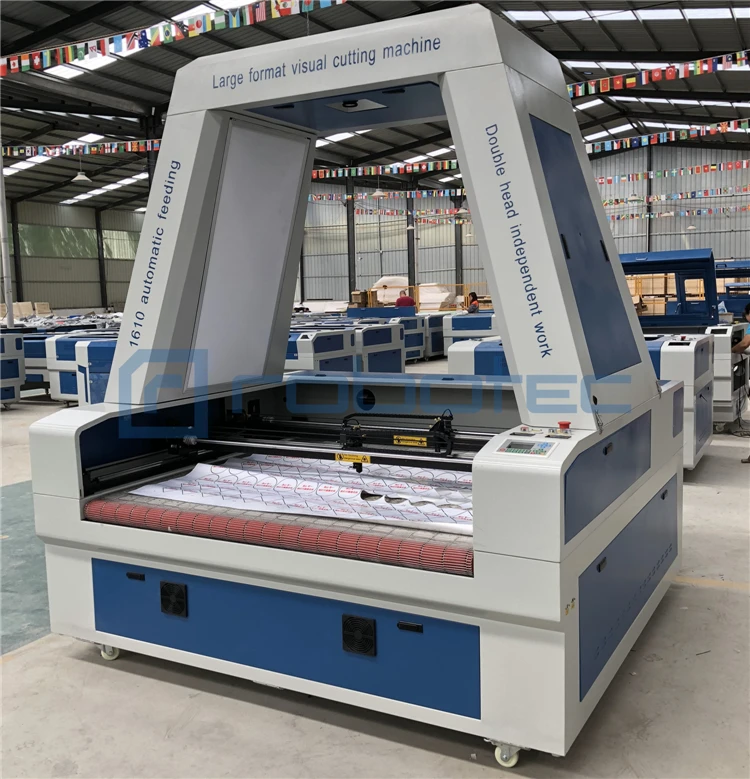 Buy Auto feeding co2 cnc CCD camera scanning laser