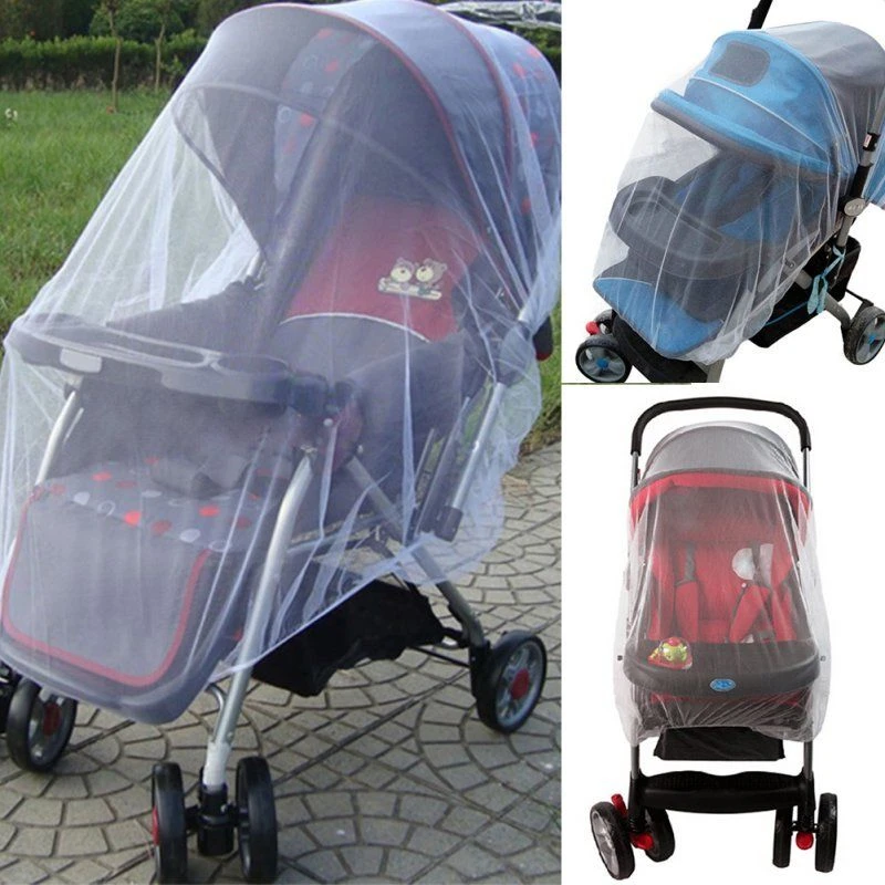 

Mosquito Fly Insect Net Mesh Buggy Cover Newborn Baby Stroller Pushchair Pram Mosquito Fly Insect Net Mesh Buggy Cover 150x115cm