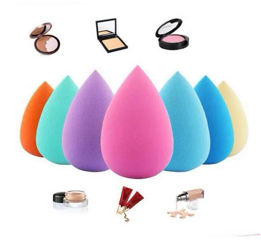 AddFavor 1 قطعة ماكياج الإسفنج التجميل Maquiagem نفخة Waterdrop القرع على شكل مسحوق النفخات أدوات تجميل الجمال الضروري الأساس