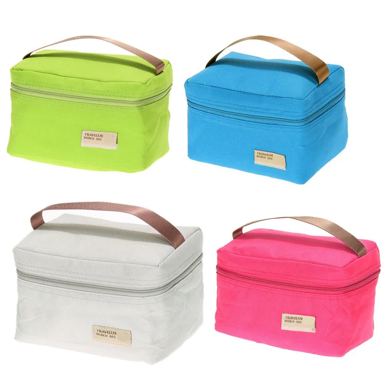 Waterproof Thermal Cooler Insulated Lunch Box Portable Tote Storage Picnic Bag B