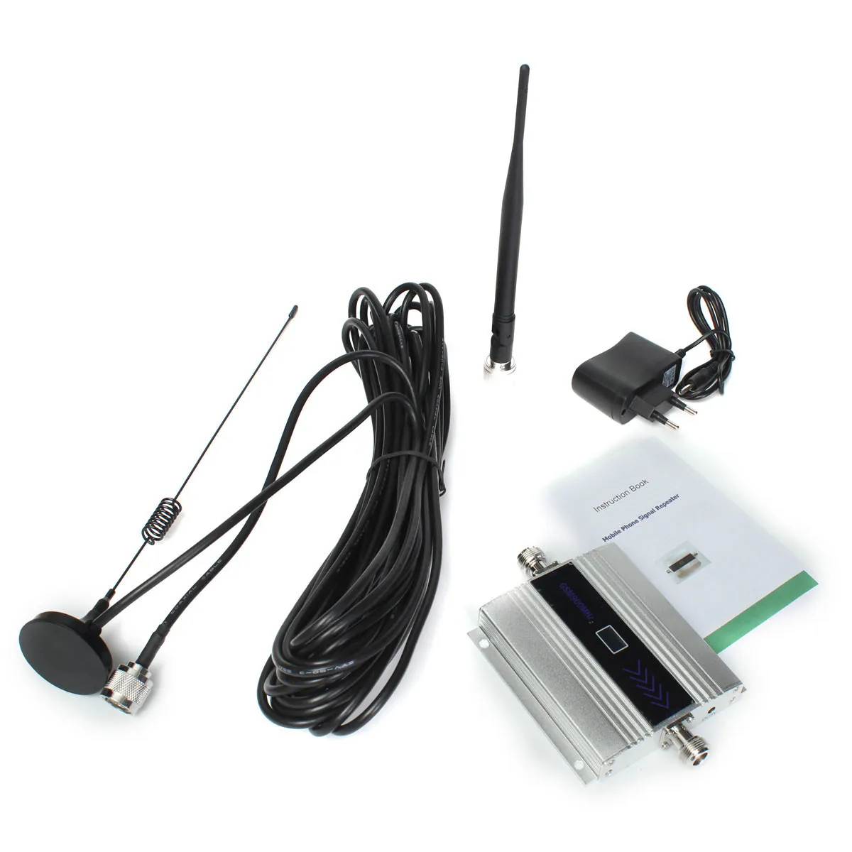 الهاتف المحمول جهاز تقوية الإشارة GSM GSM مكرر إشارة هاتف محمول GSM 900 MHZ مكبر صوت أحادي مع شاشة الكريستال السائل