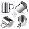 KONCO-Jarra de acero inoxidable para Espumador de leche, máquina de café Barista, Espresso, 150ml ► Foto 3/6