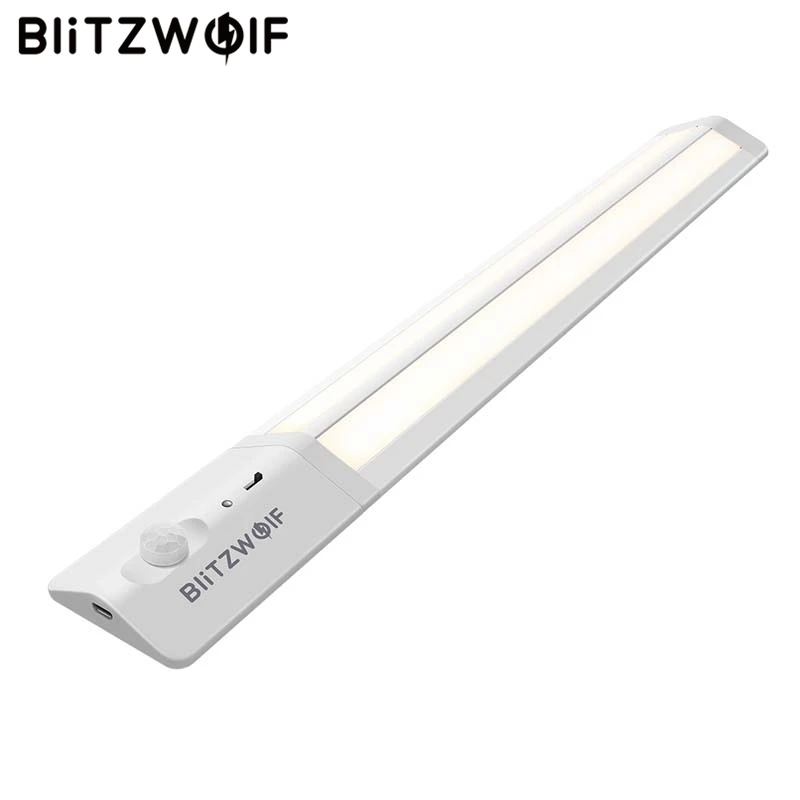  Upgrade BlitzWolf Intelligent Smart LED light Motion Sensor LED Cabinet Light Removable Lithium Bat - 32914422799