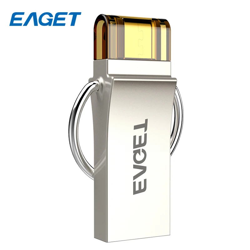 

New EAGET V90 USB 3.0 100% USB Flash Drives OTG external storage micro USB 3.0 Flash Memory Stick flash card disk on key Gift