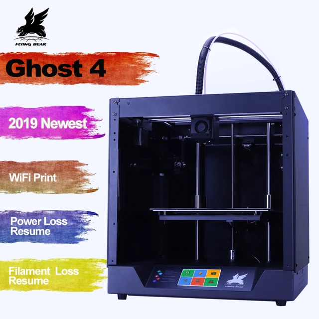 Special Price Free shipping 2019 Newest Design Flyingbear Ghost4 3D Printer full metal frame High Precision diy kit glass platform Wifi Special Price Free shipping 2019 Newest Design Flyingbear Ghost4 3D Printer full metal frame High Precision diy kit glass platform Wifi