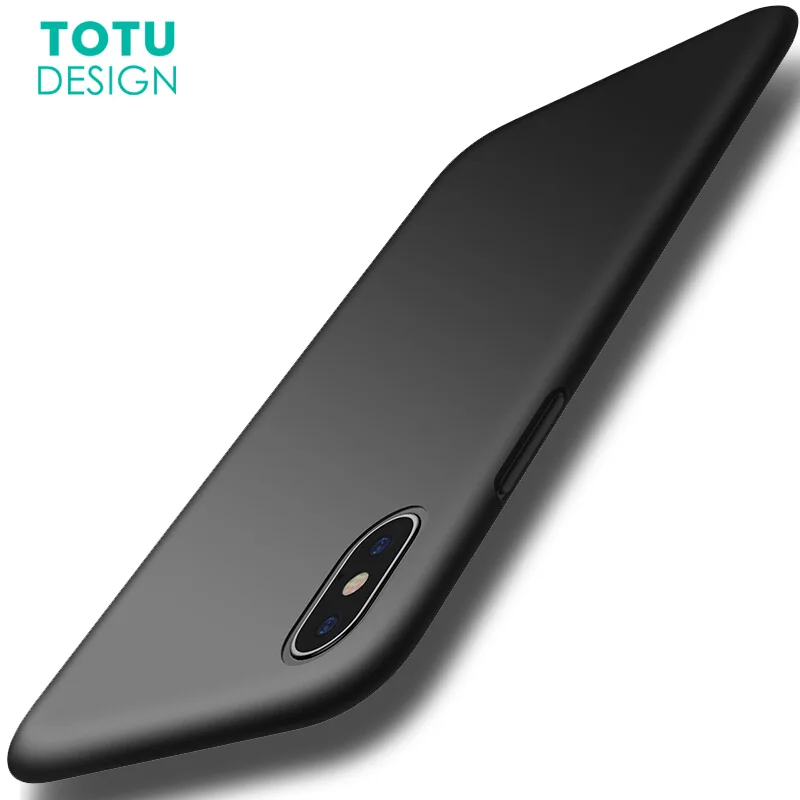 TOTU жидкий силиконовый резиновый чехол для iPhone X роскошный ультра тонкий мягкий TPU