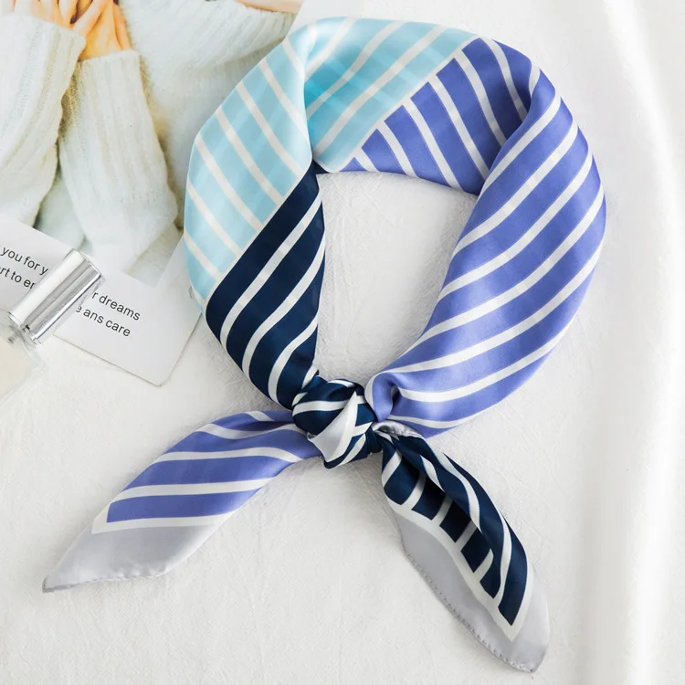 

New Silk Scarves 90 Cm Printing Innovation Elegant Generous Square Luxury For Ladies High Quality Women Fashion Hijab Scarf