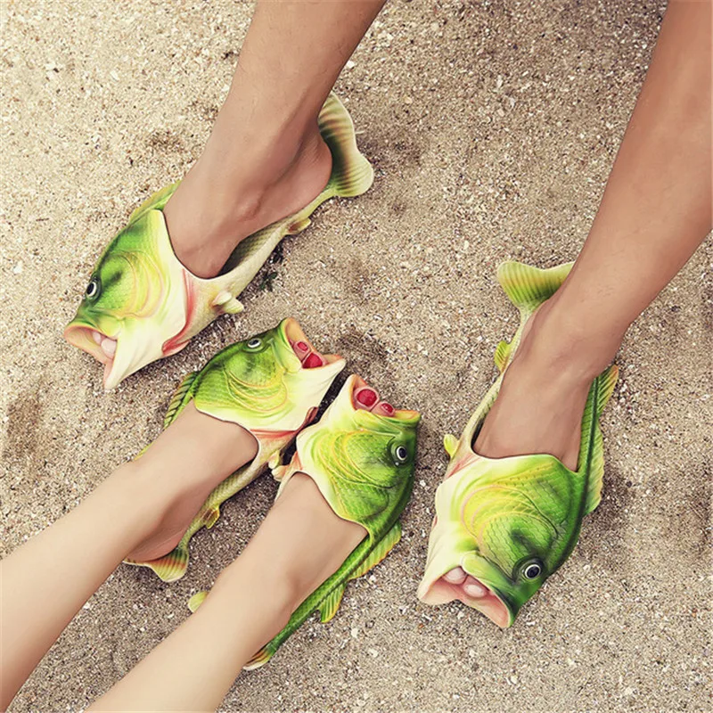 

Personality men's shoes men's sandals cartoon slippers men's flip-flops sandals beach strange slippers new men's 2019 slippers