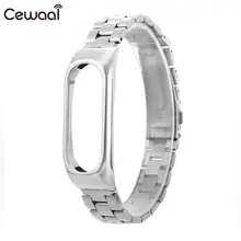 Ultra Slim Нержавеющая сталь запястье ремешок Замена для Xiaomi Mi Группа 2