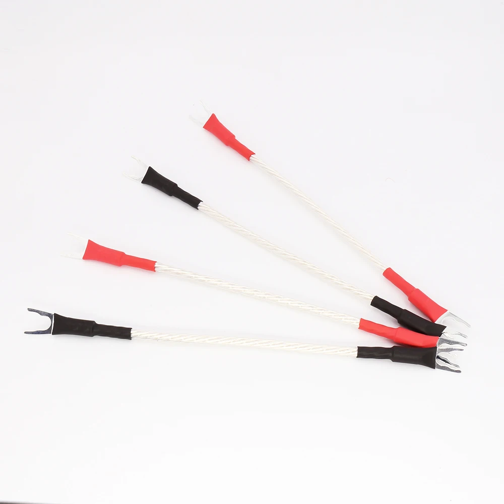 1 set Hi-End audio Silver Plated Jumper Cable hifi speaker Jumper speaker cable audio jumper 1 set Hi-End audio Silver Plated Jumper Cable hifi speaker Jumper speaker cable audio jumper