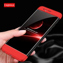 

FABMAX Rugged For Huawei honor 8 Case 360 Full Protection Anti-knock Three in One Ultra Thin Case For Honor 8 Lite Cover Coque