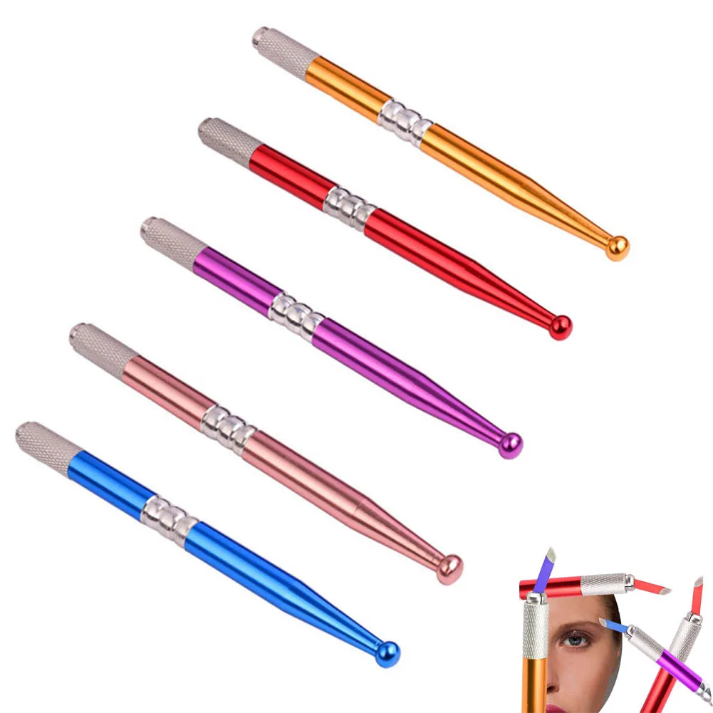 

2018 Hot Tattoo Pen Makeup Crystal Acrylic Manual Tattoo Pen Microblading Permanent Eyebrow Tools For Women Men H7JP
