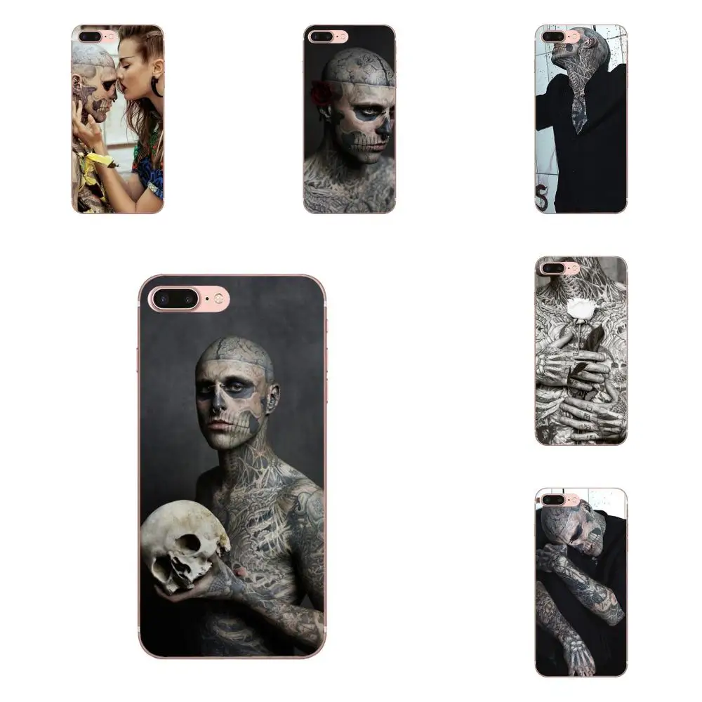 

Zombie Boy Rick Genest For Samsung Galaxy Note 5 8 9 S3 S4 S5 S6 S7 S8 S9 S10 mini Edge Plus Lite Soft Silica