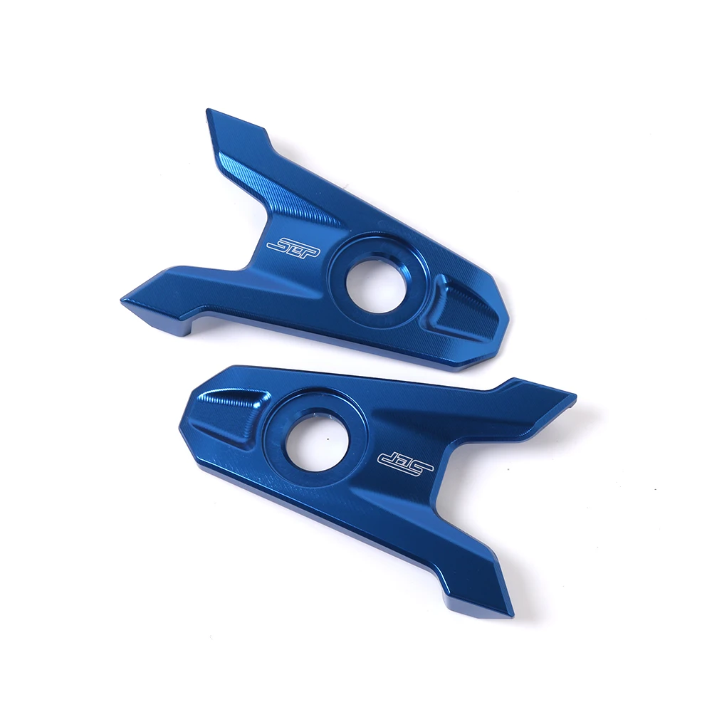 For Kawasaki Z800 2013 2014 2015 Motorcycle Accessories CNC Aluminum Rear Axle Spindle Chain Adjuster Blocks