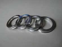 57.1*66.45Set of 4 Hub Centric Rings 57.1 OD 66.45 ID Hub Centric Of The Polycarbonate Plastic Or Aluminum Alloy