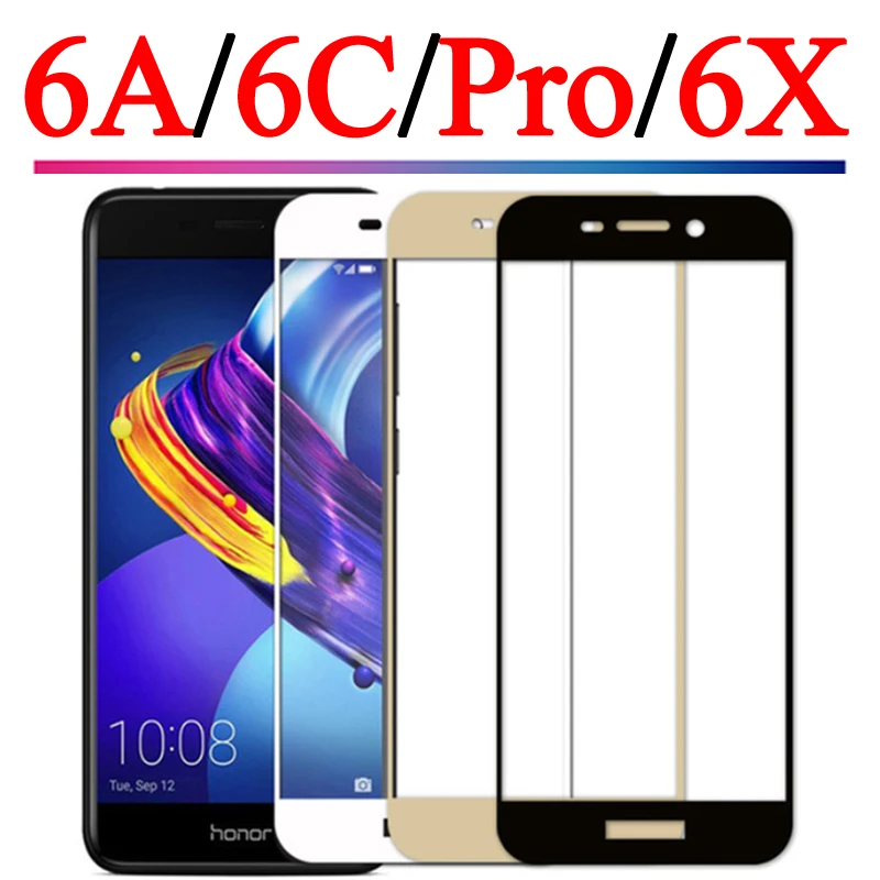 Защитное стекло для Huawei Honor 6A 6C Pro 6X Huwai 6 A C X защита экрана Hono A6 X6 C6 закаленная