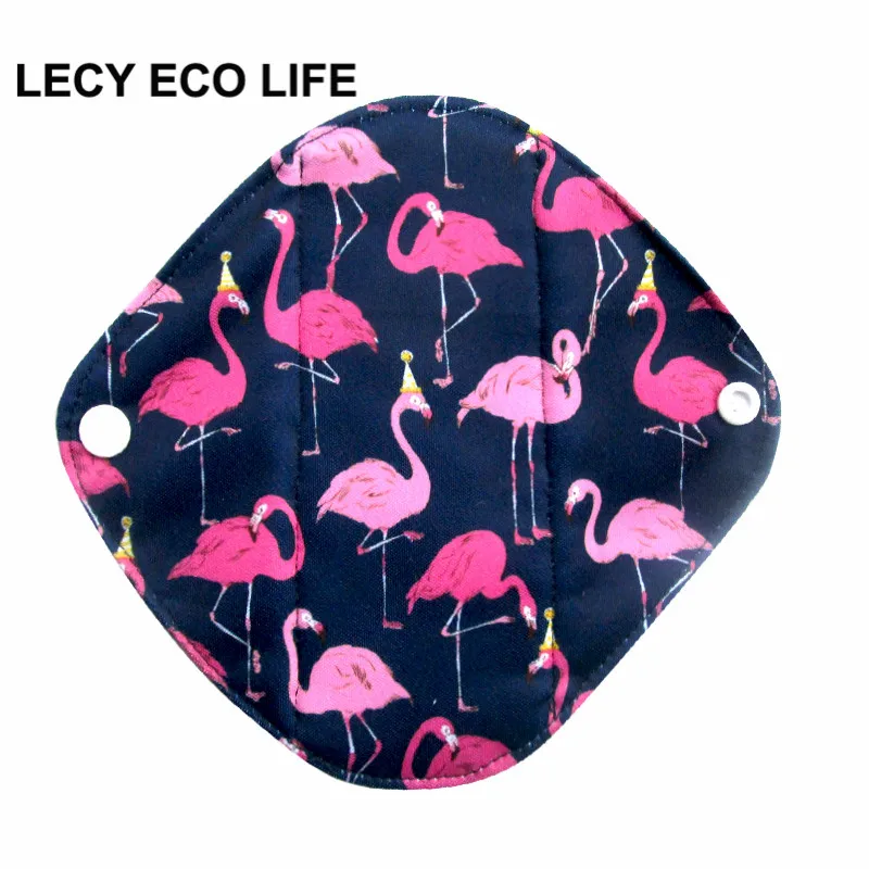 LECY ECO LIFE 1 шт Женские многоразовые тканевые менструальные прокладки с крыльями, органические бамбуковые внутренние накладки для мам колготки для светильник