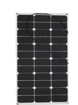 

60W Semi Flexible solar panel,Solar module for 12V and 18V home applications
