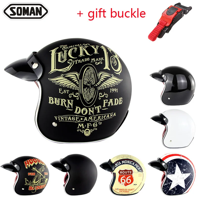 Motorcycle Helmet Harley Retro Helmets Chopper Vintage Casco Moto Old School Open Face Helmet Scooter Helmets DOT Approval SM512 Motorcycle Helmet Harley Retro Helmets Chopper Vintage Casco Moto Old School Open Face Helmet Scooter Helmets DOT Approval SM512