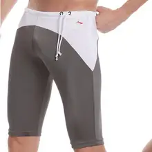 Мода г. Для мужчин спортивная купальники для фитнеса мужские велосипедные шорты для бодибилдинга пляжная одежда