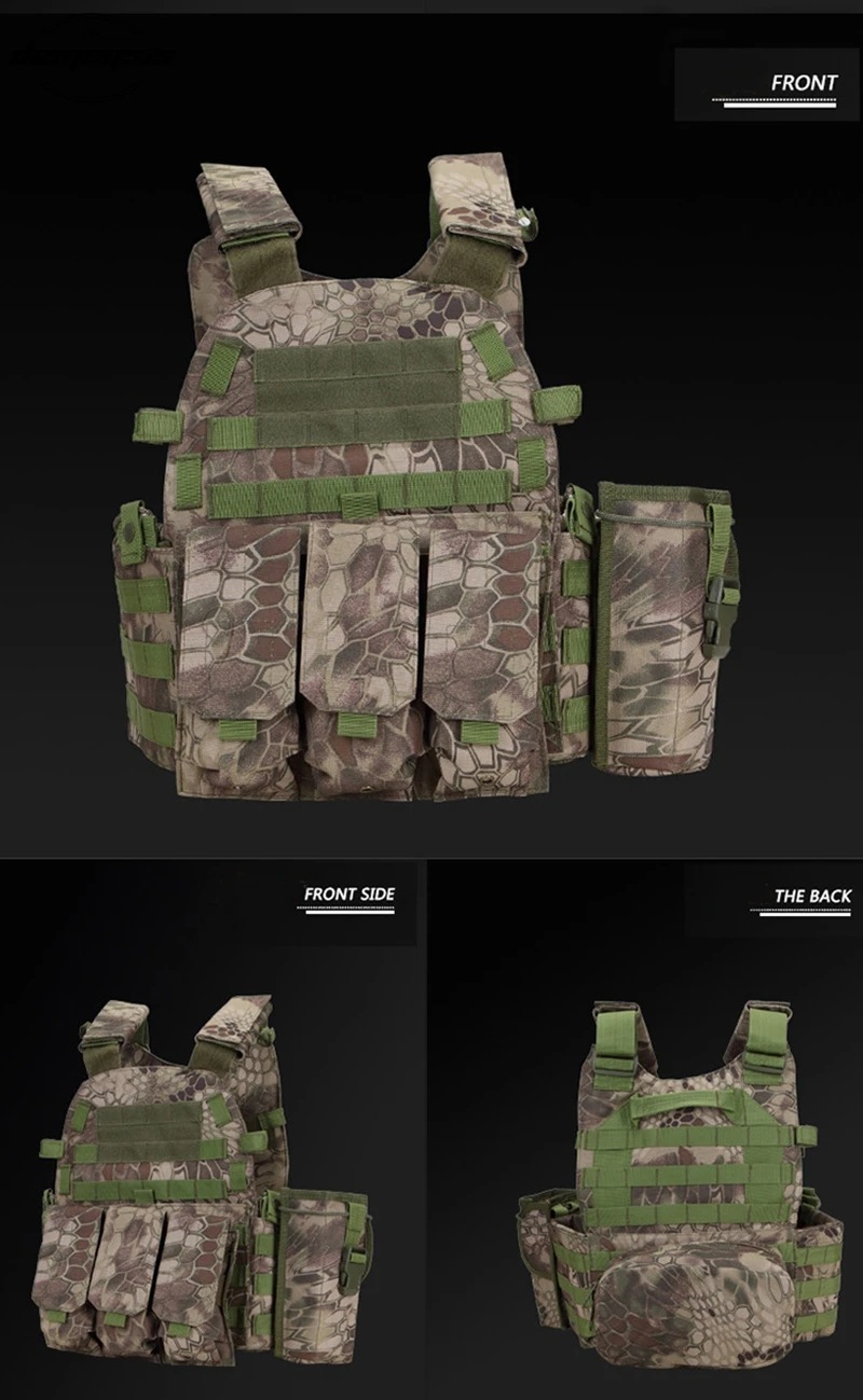 Военный тактический жилет Wargame Body Armor спортивная одежда Molle штурмовой страйкбол Пейнтбол тактический жилет