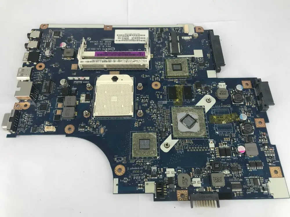 Blog  High quality For 5552G 5551G 5551 Laptop motherboard 75 LA-5911P HD6470M/512MB for AMD 216-0809000 