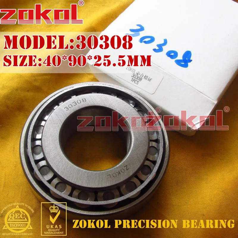 

ZOKOL 30308 7308E конический роликовый подшипник 40*90*25,5 мм