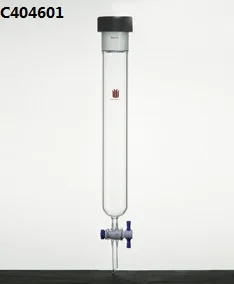 

C404601,Column, Chromatography, Rodaviss joints, Teflon stopcock, Column O.D.:60mm, Column I.D.:53mm, Effective Length:203mm