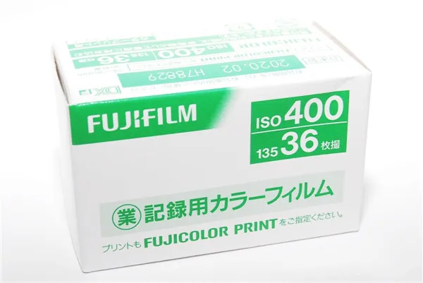 Fujifilm Fujicolor 400 промышленная пленка для бизнеса ISO 400 135-36 форма Япония