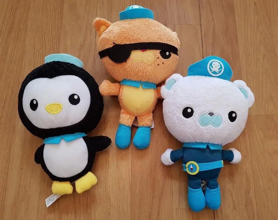 Octonauts капитан барнакул квази песо персонаж Пингвин доктор ТВ чучела кукла