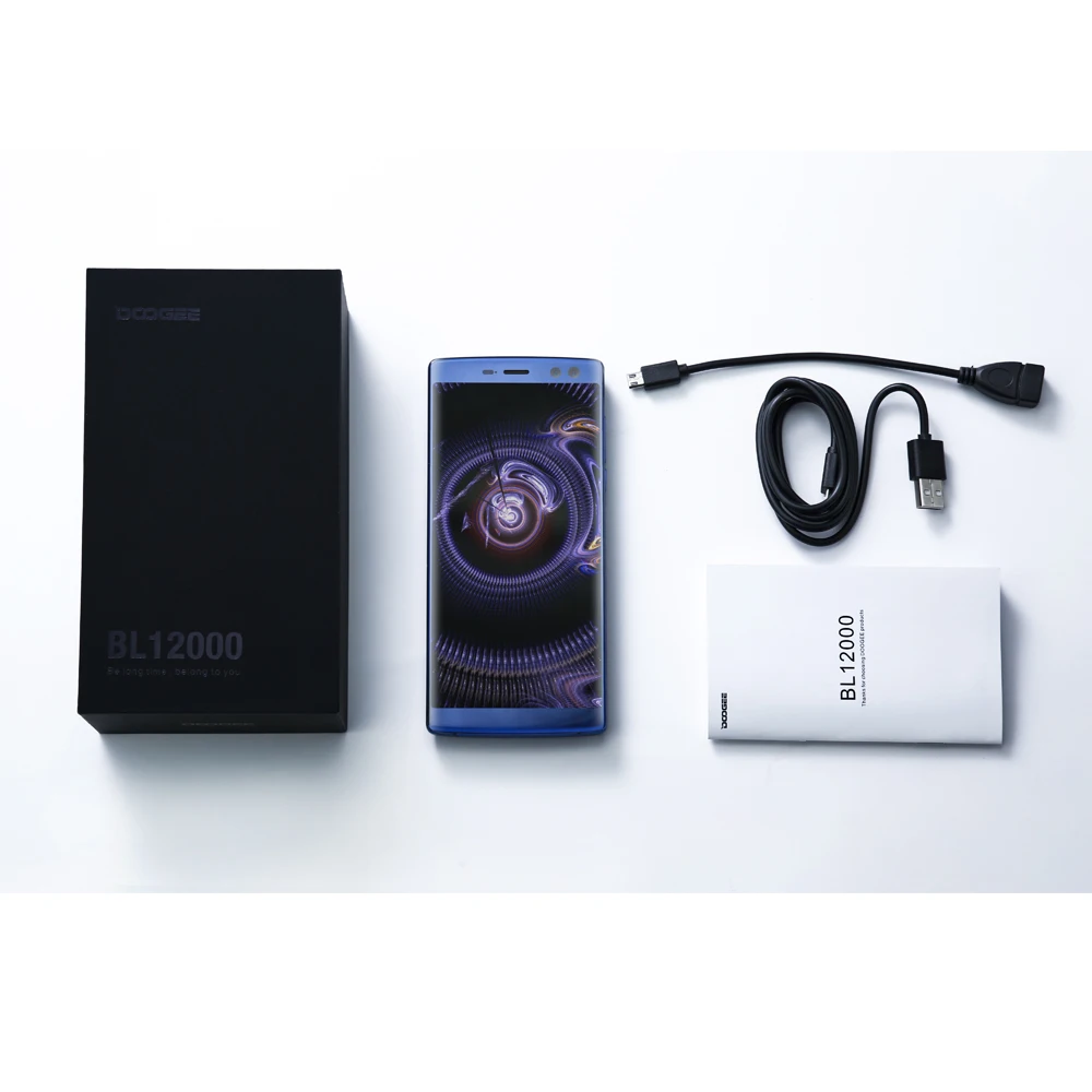 DOOGEE BL12000 Pro Android 7 1 6 0 &quotFHD + 18:9 полный Экран MTK6763T Восьмиядерный ГБ Оперативная