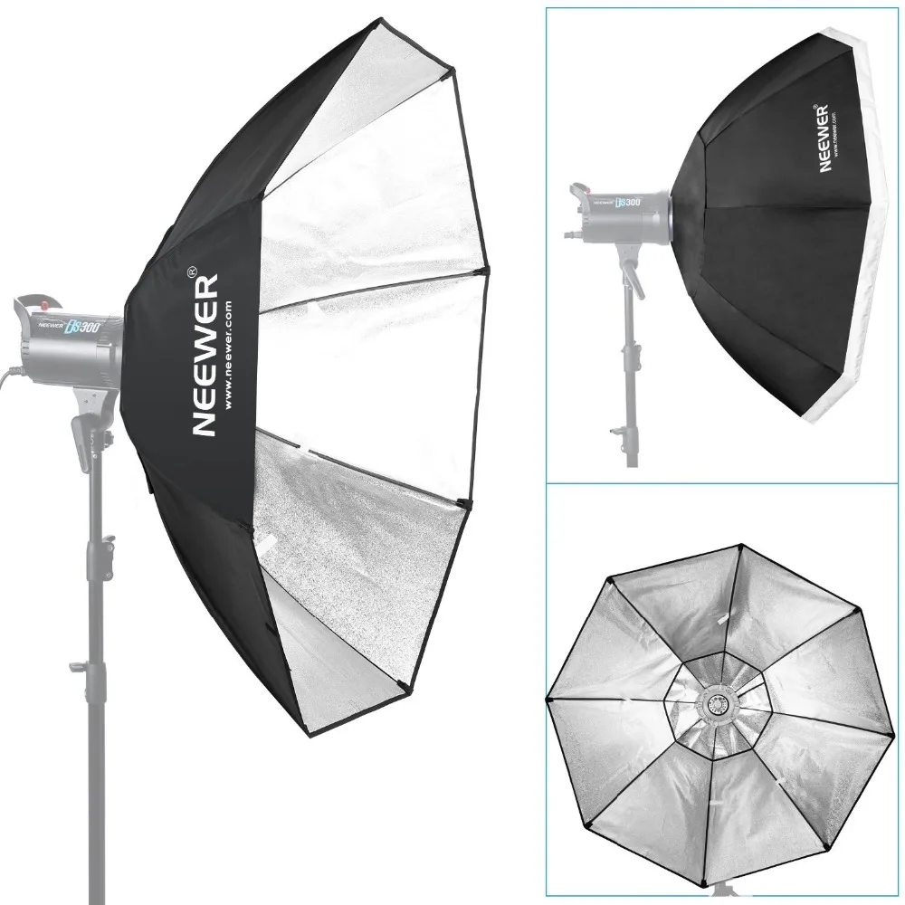 Neewer 5" /140 см улей Octagon Umbrella Speedlite софтбокс для Nikon/Canon/sony/Pentax/Olympus/Panasonic/Lumix Flash светильник