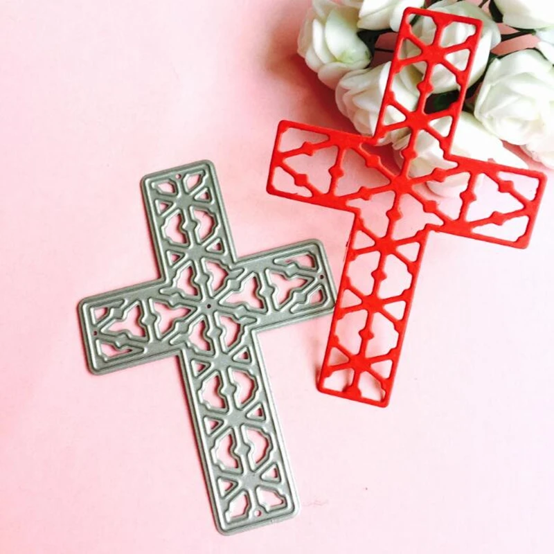 

YLCD243 Cross Metal Cutting Dies For Scrapbooking Stencils DIY Album Cards Decoration Embossing Folder Die Cutter Template Mold