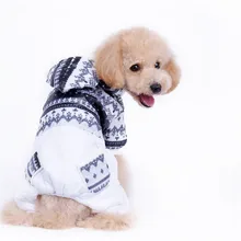 FA50 dog warm winter clothes winter coat for 4 legs Dog Snowflake pattern Pet Dog Winter Clothing pet coat free shipping