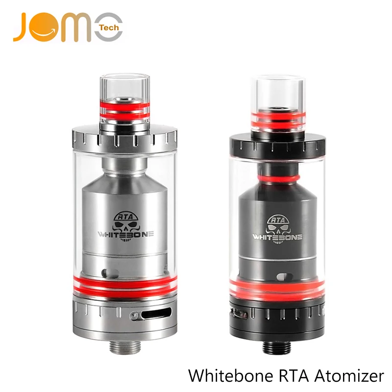 Нержавеющей и Черный Электронная Сигарета Clearomizer RTA Rebuildable Распылитель 3.5 мл
