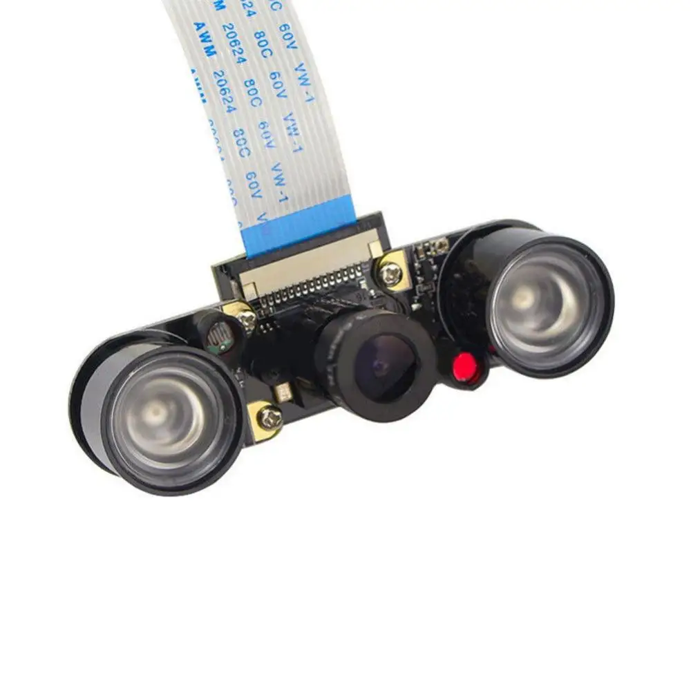 

5MP 1080P 60 Degree Viewing Angle IR Night Vision Camera for Raspberry Pi 3B/3B+